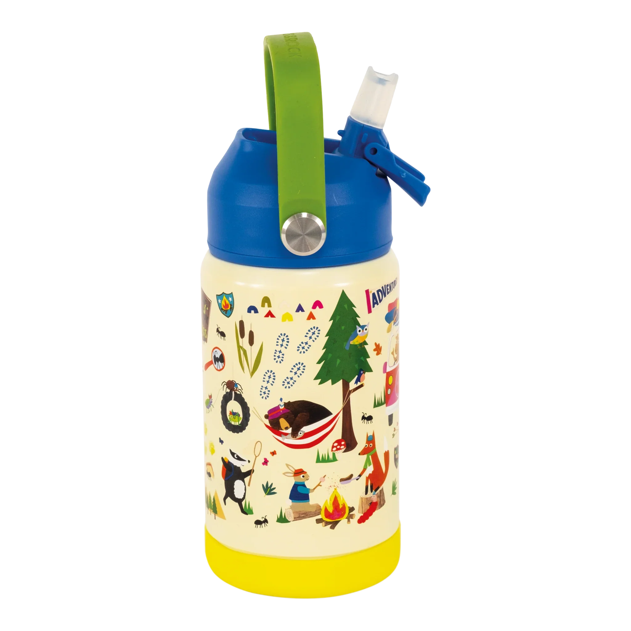 Floss & Rock Adventure Theme Children's Stainless Steel Drinks / Water Bottle - 14.01 oz - Image 3