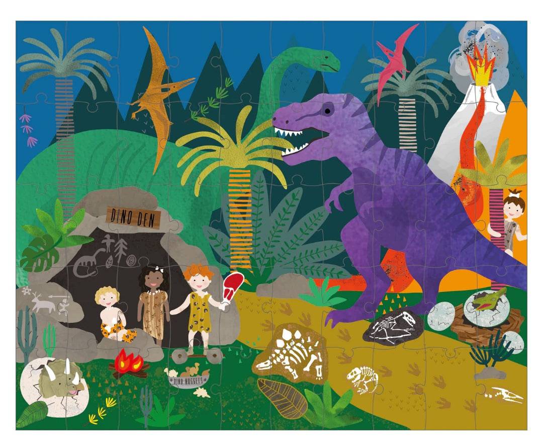 Floss & Rock Dinosaur 50 Piece Magic Moving Puzzle - Image 3