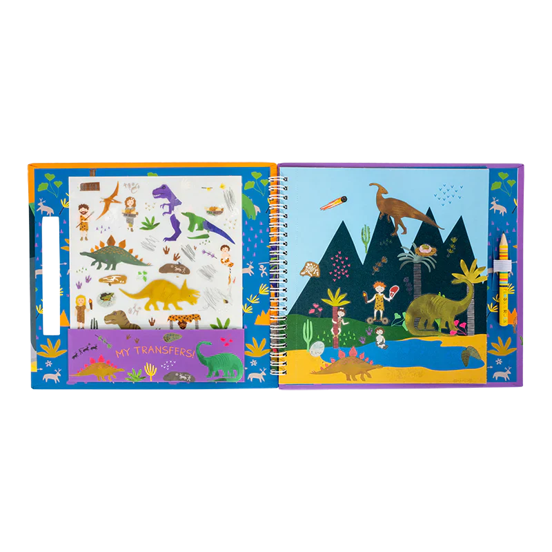 Floss & Rock Dinosaur Transfer Fun Book - Image 3