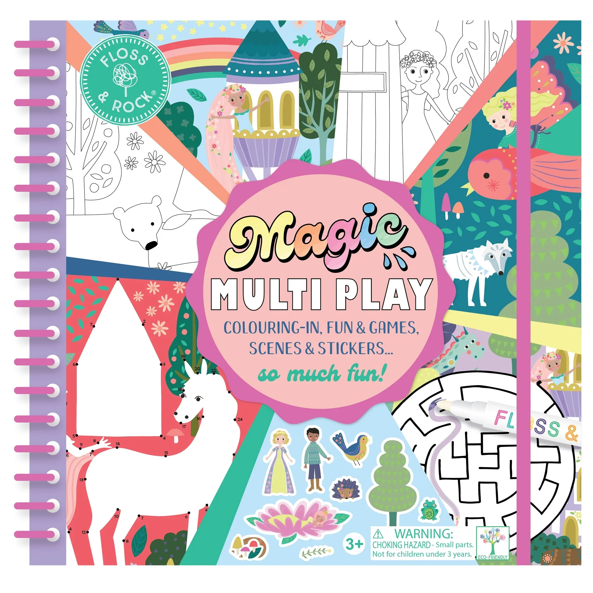 Floss & Rock Magic Multi Play Fairy Tale Activity Book