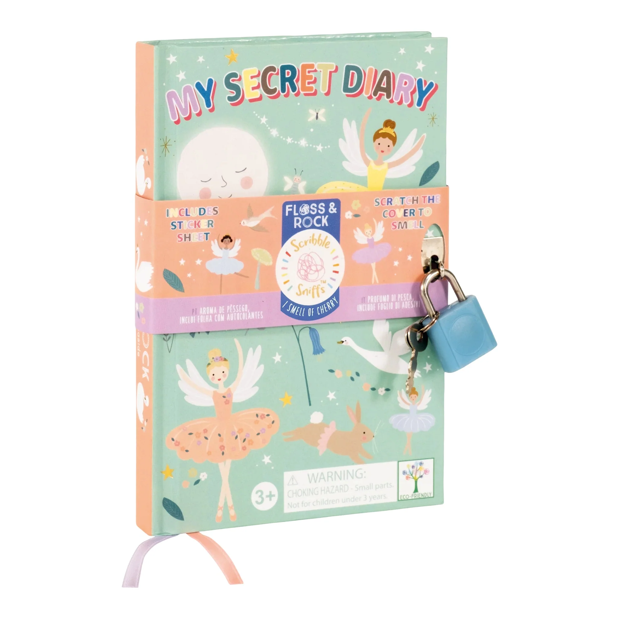 Floss & Rock Scented Secret Diary - Enchanted