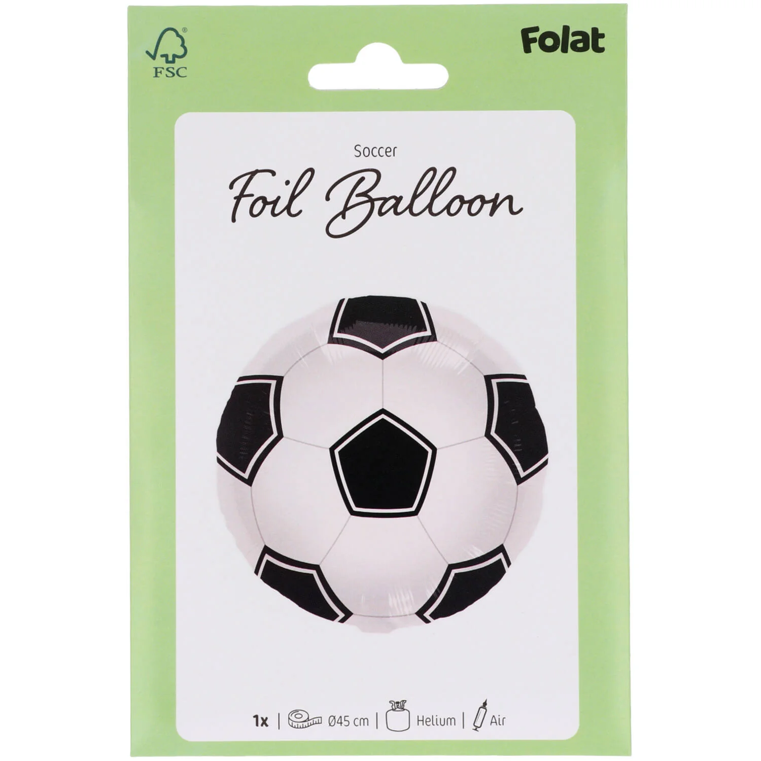 Football Foil Balloon 45 cm - Image 3