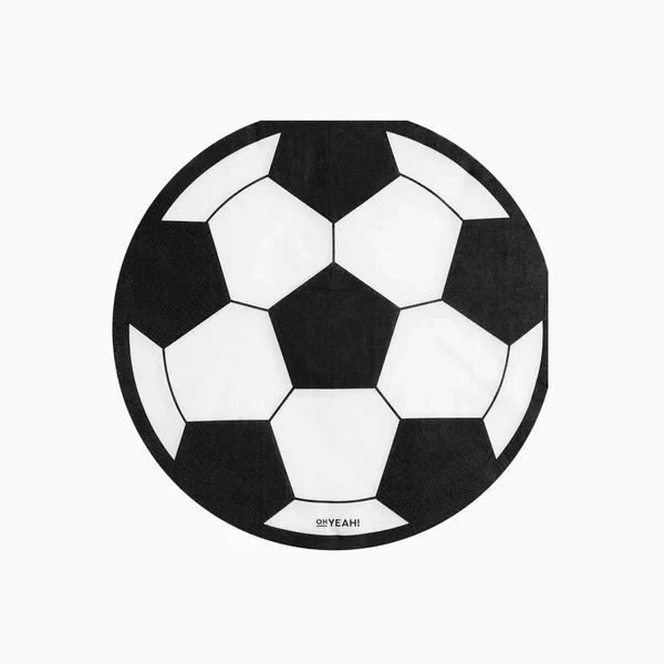 Football Paper Napkins 33 x 16.5 cm (pack of 20)
