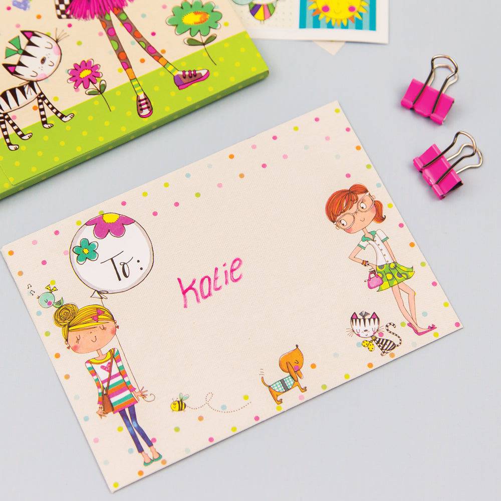 Friends Writing Set Wallet by Rachel Ellen Designs - Image 5