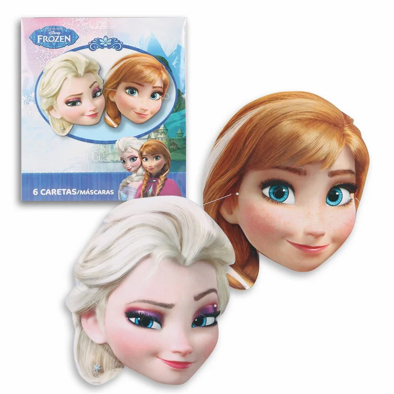 Frozen Party Masks (Pack of 6)