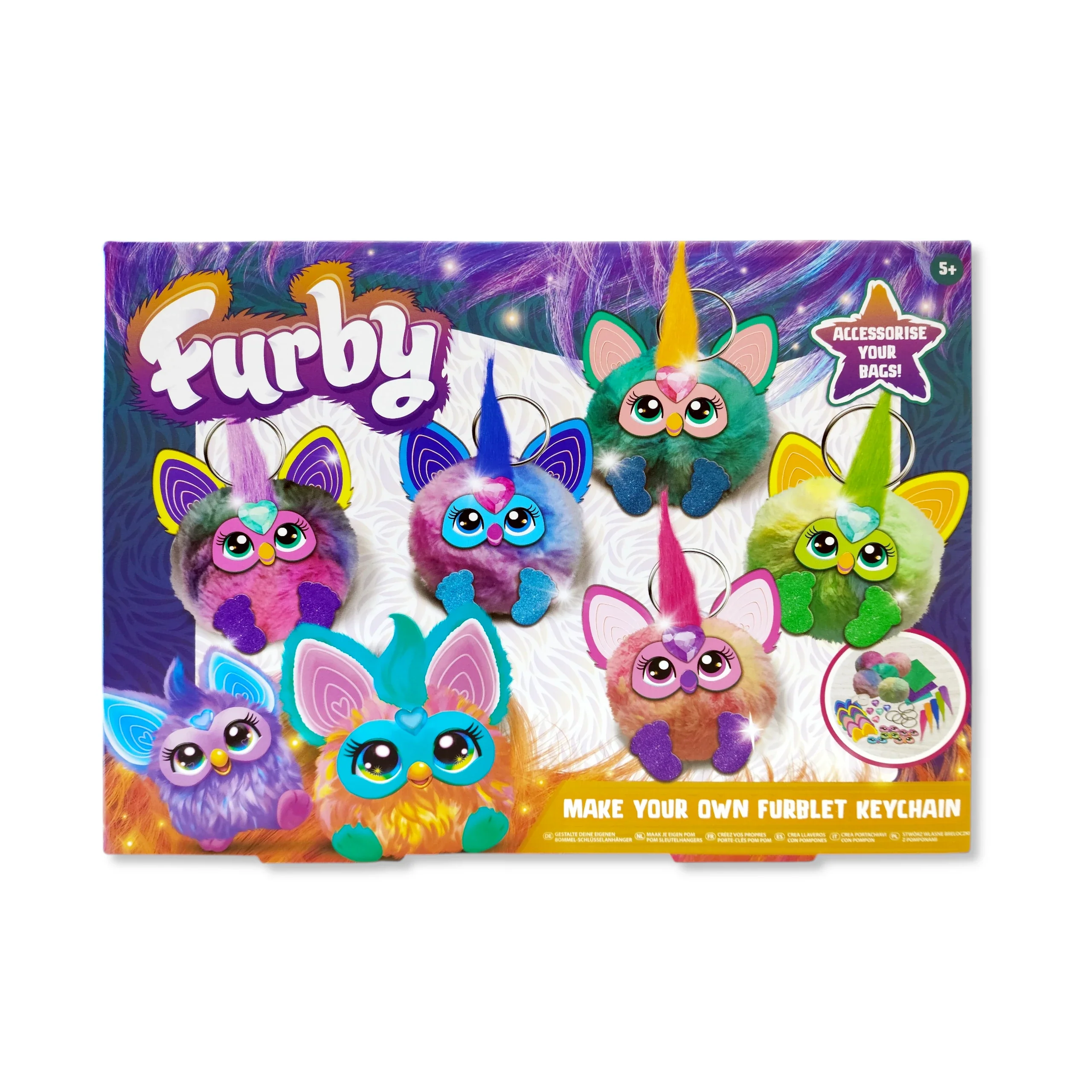 Furby Make Your Own Fublet Keyring