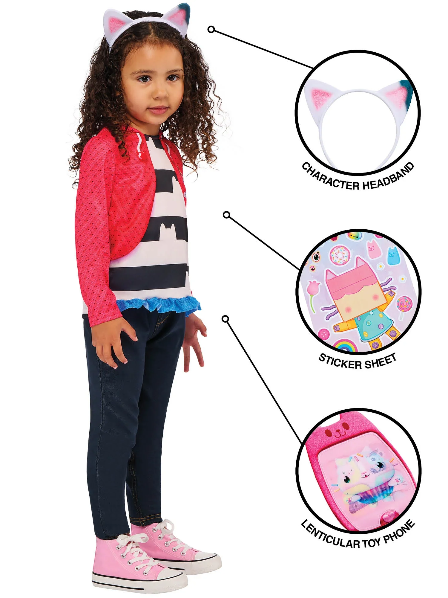 Gabby's Dollhouse Dressing Up Costume & Accessories Set - Image 3
