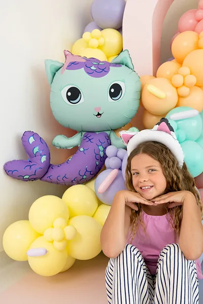 Gabby's Dollhouse MerCat Foil Balloon 80 x 82 cm - Image 3