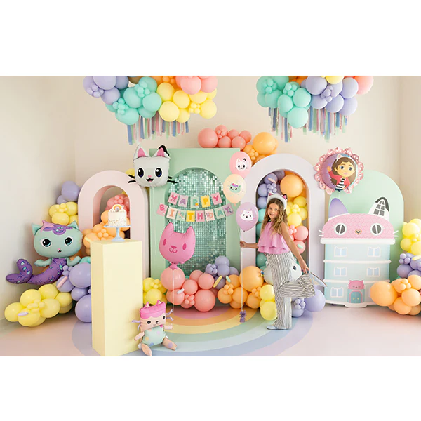 Gabby's Dollhouse Printed Latex Balloons (6 pack ) - Image 2