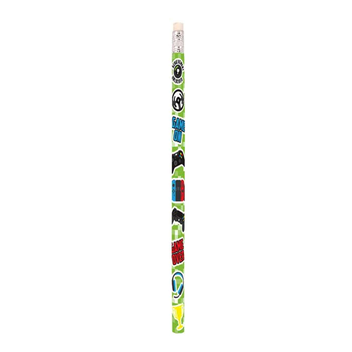 Gamer Pencils with Eraser Top