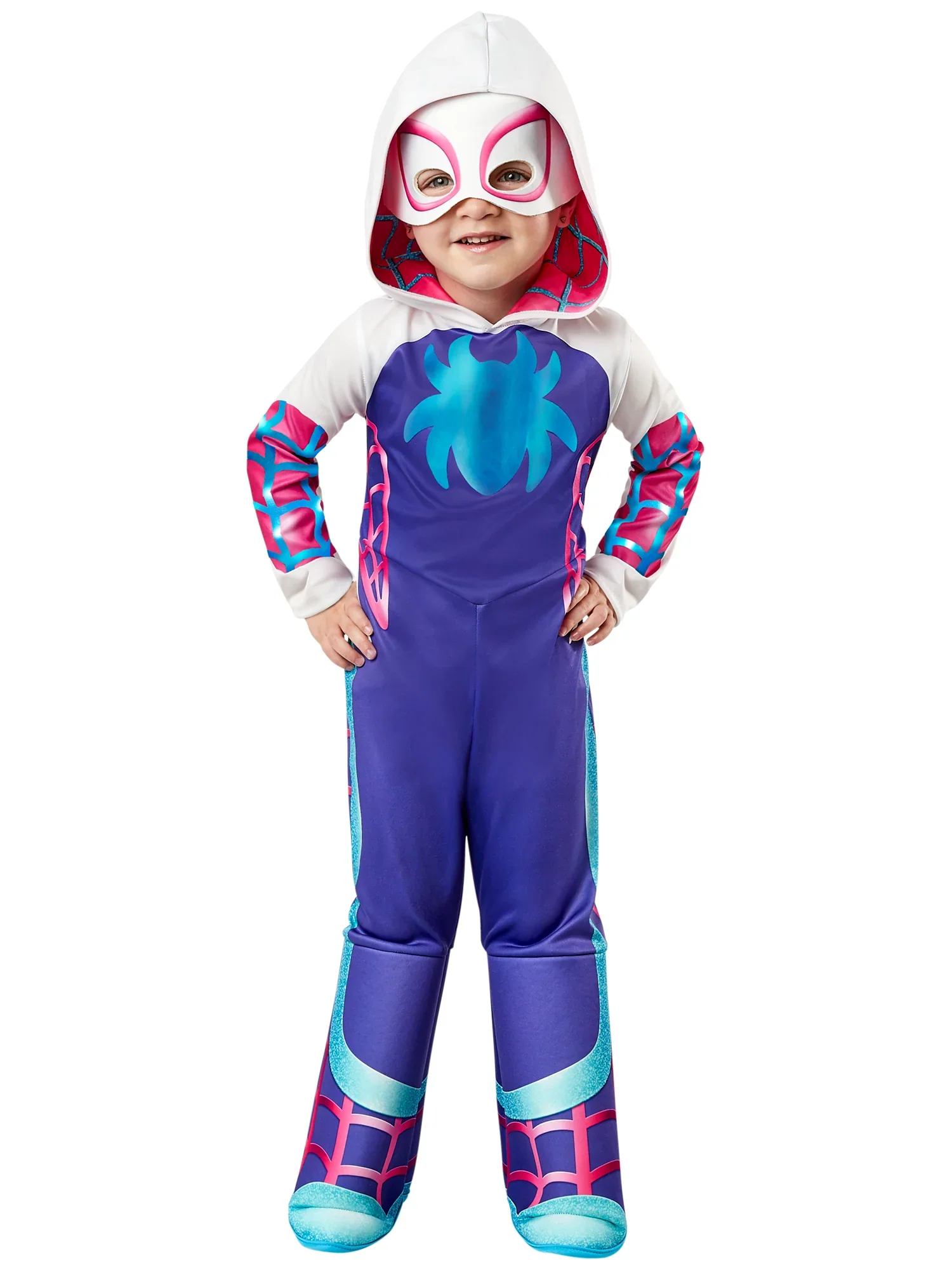 Ghost Spider Deluxe Dressing Up Costume - Image 3