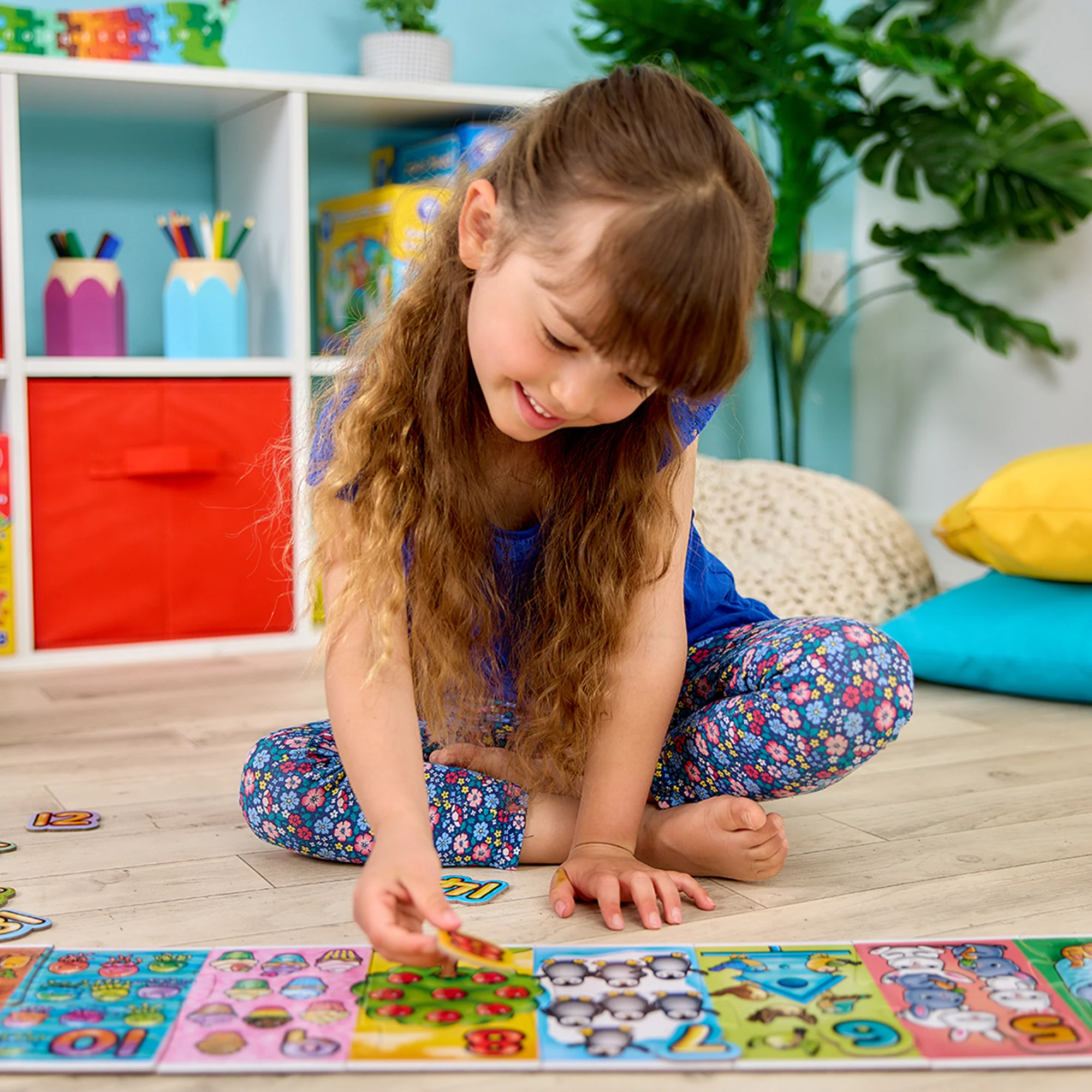 Giant Number Extra Long Jigsaw Puzzle - Image 3
