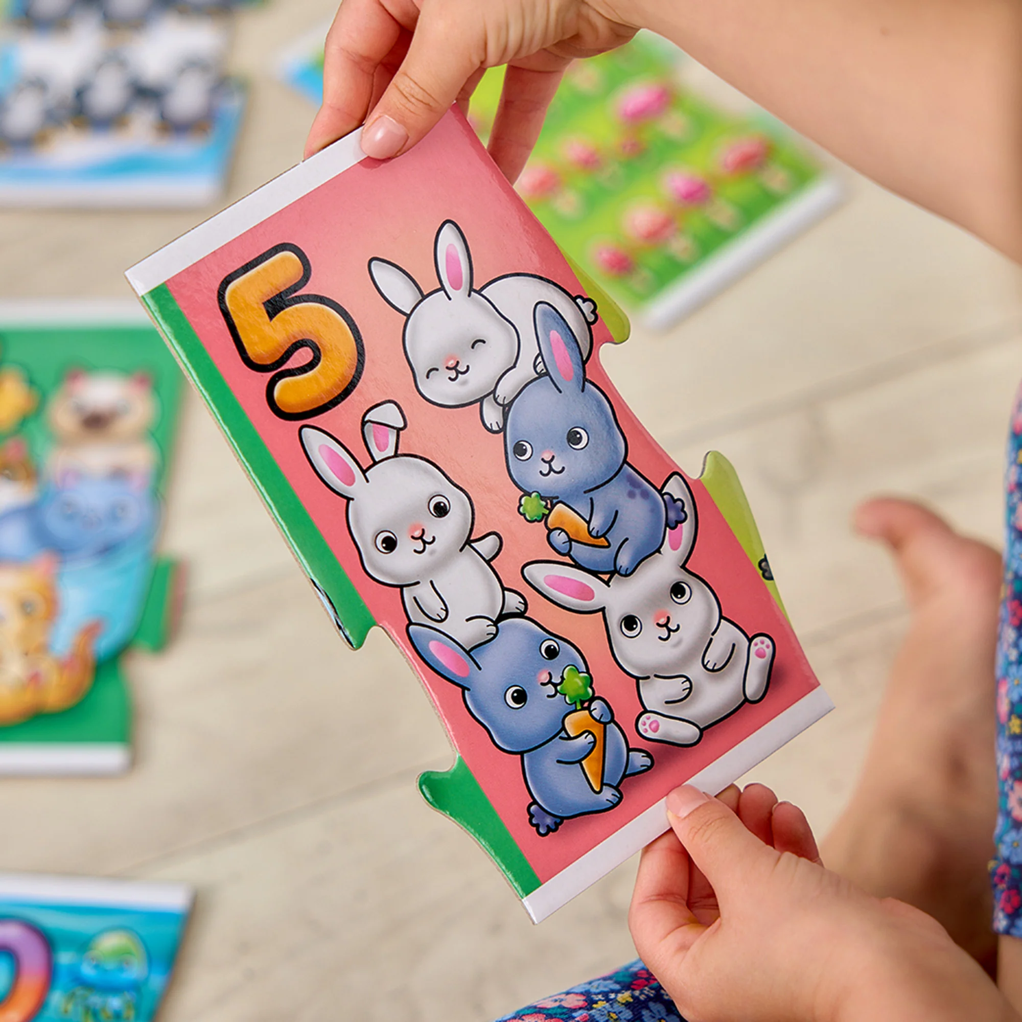 Giant Number Extra Long Jigsaw Puzzle - Image 4