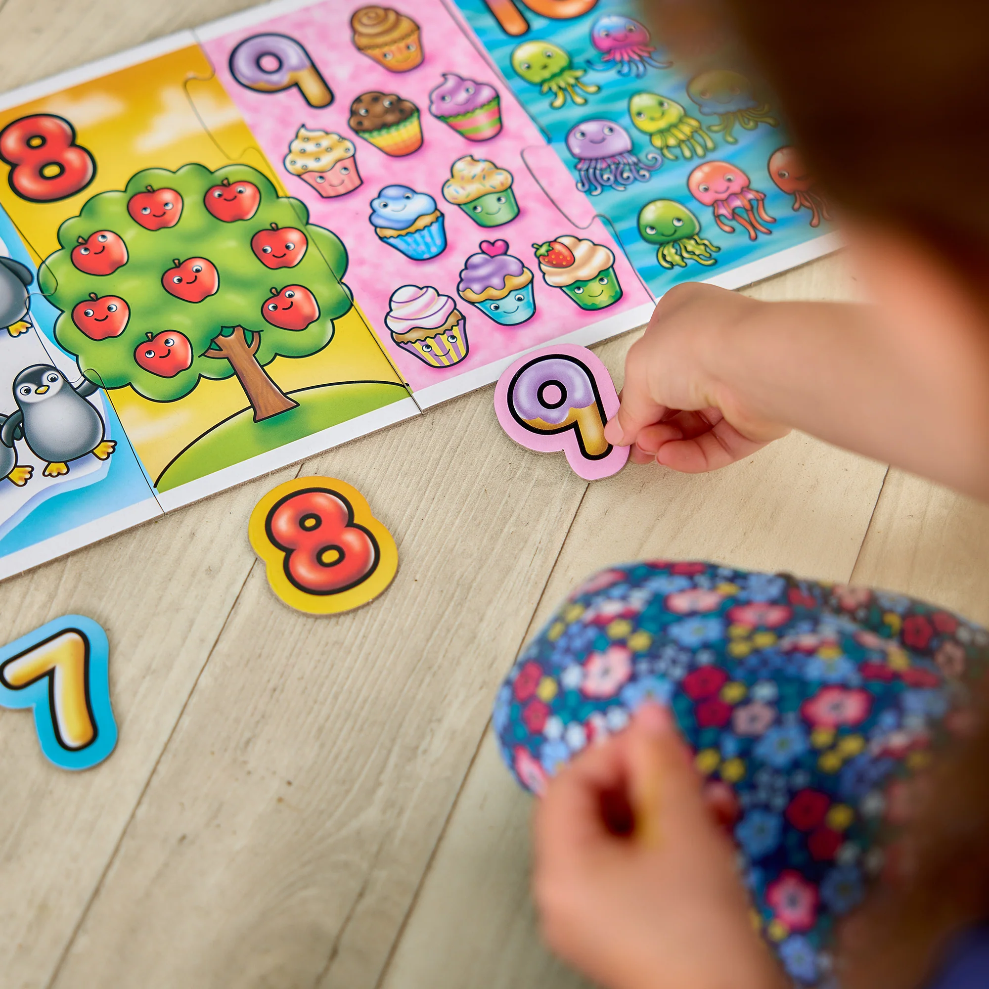 Giant Number Extra Long Jigsaw Puzzle - Image 6