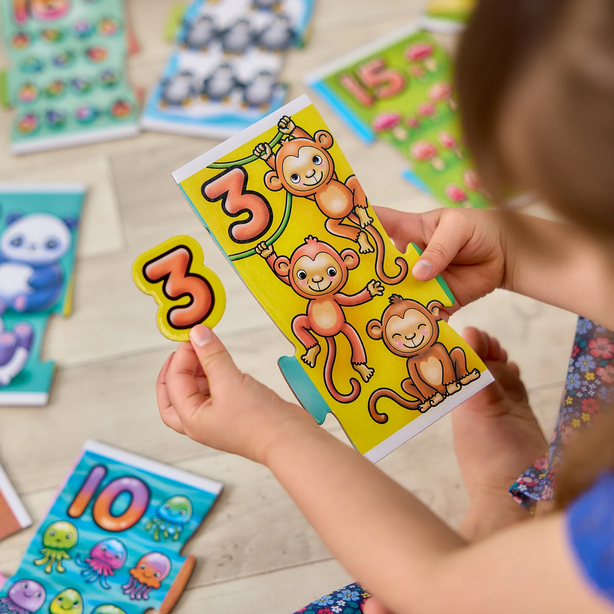 Giant Number Extra Long Jigsaw Puzzle - Image 7