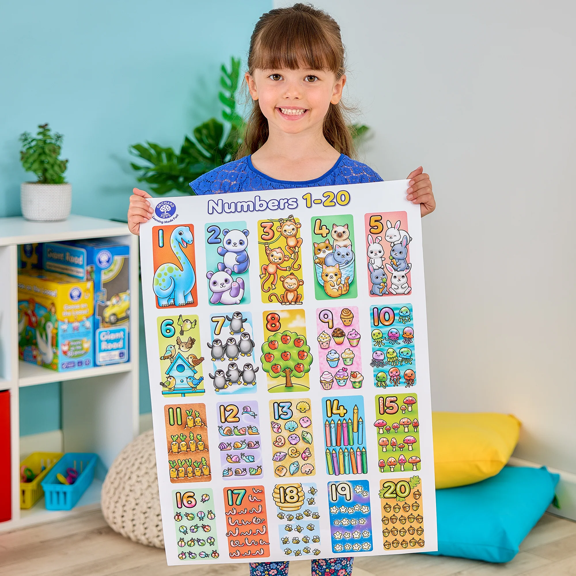 Giant Number Extra Long Jigsaw Puzzle - Image 8