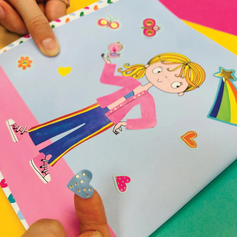 GIRL POWER Dressing Up Sticker & Colouring Book by Rachel Ellen Designs - Image 11