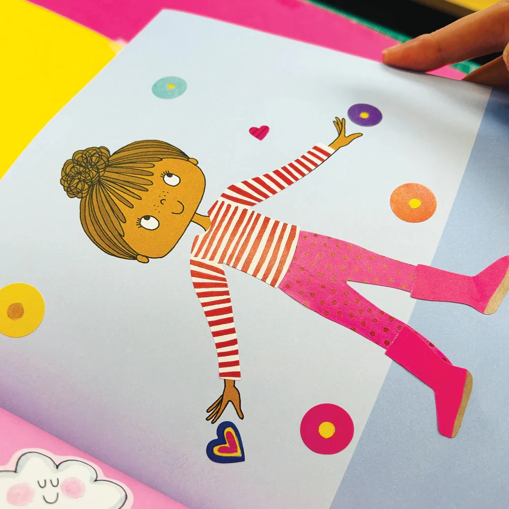 GIRL POWER Dressing Up Sticker & Colouring Book by Rachel Ellen Designs - Image 4