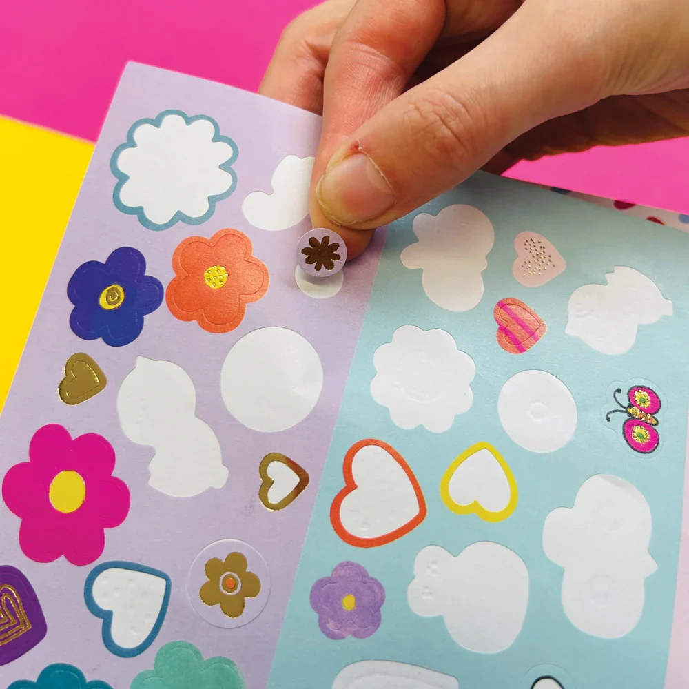 GIRL POWER Dressing Up Sticker & Colouring Book by Rachel Ellen Designs - Image 6