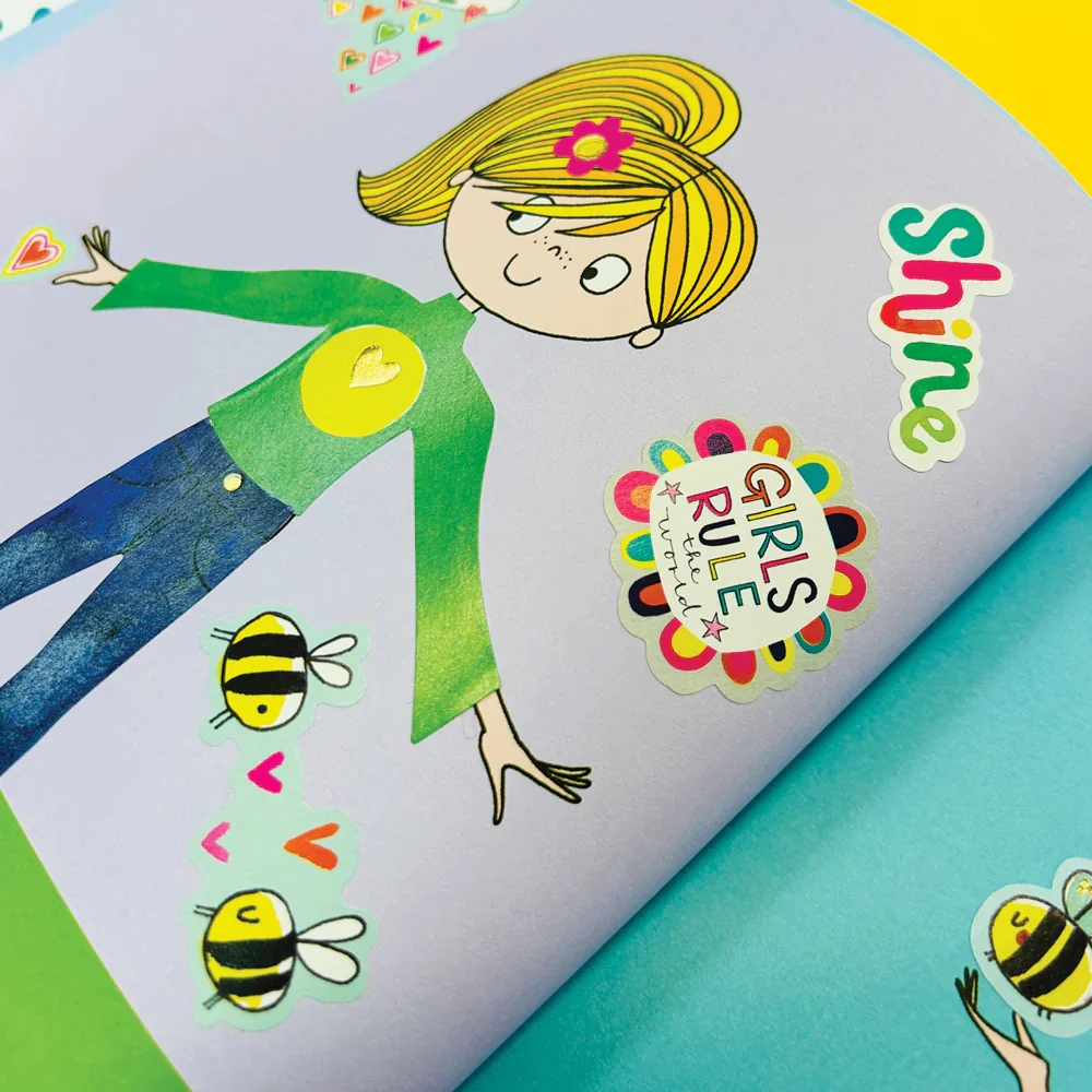 GIRL POWER Dressing Up Sticker & Colouring Book by Rachel Ellen Designs - Image 9