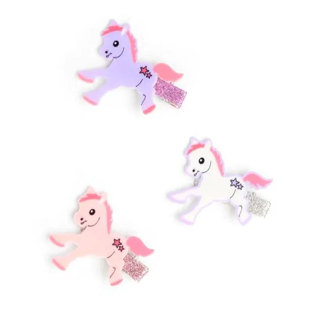 Girls Pony Hair Clips