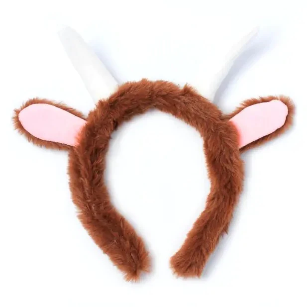 Goat Children's Headband with Horns