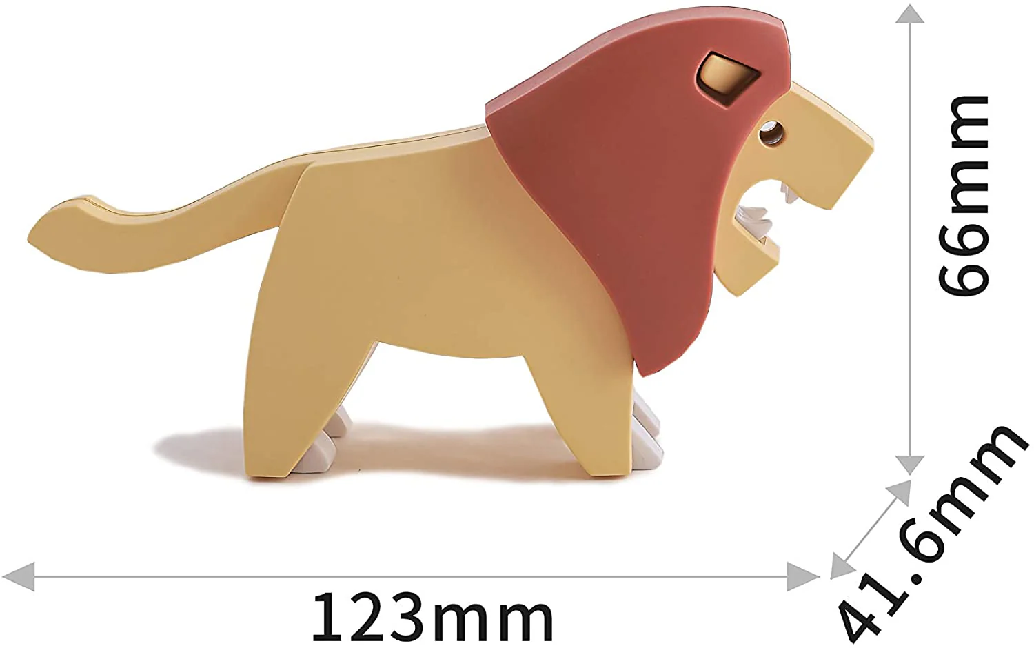 Halftoys Animals Series Lion 3D Jigsaw Puzzle / Toy - Image 3