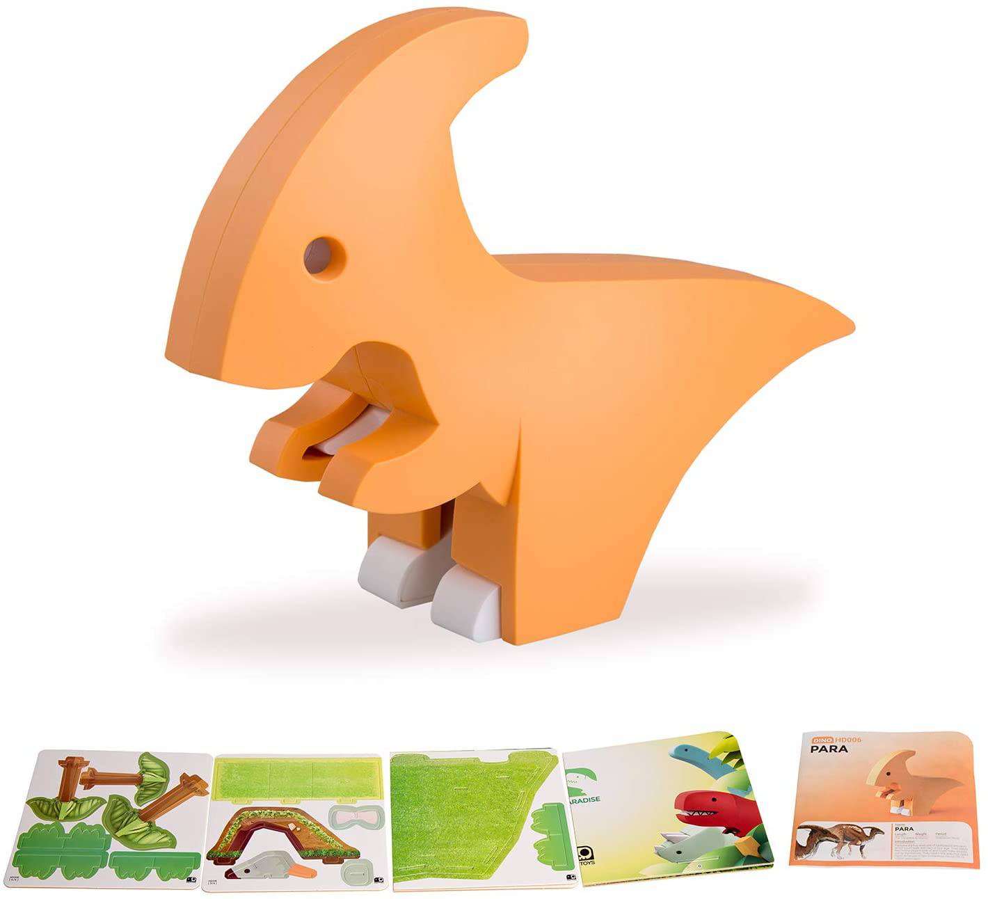Halftoys Dino Series Parasaurolophus 3D Jigsaw Puzzle / Toy - Image 3