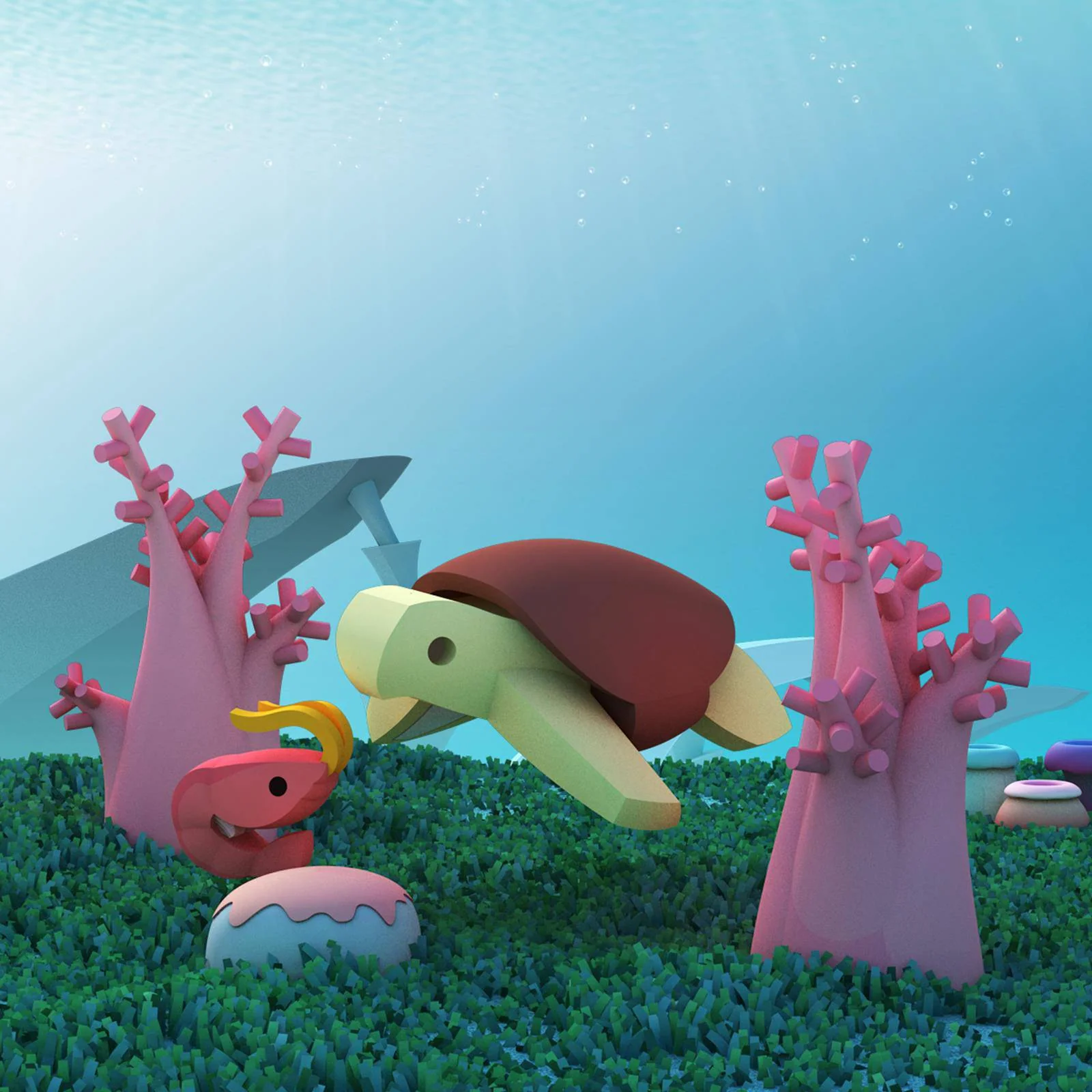 Halftoys Ocean Series Green Turtle 3D Jigsaw Puzzle / Toy - Image 7