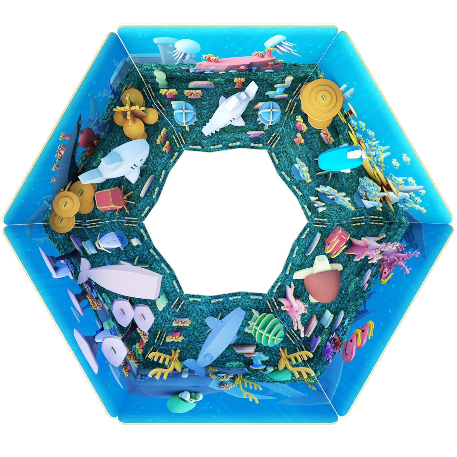 Halftoys Ocean Series Green Turtle 3D Jigsaw Puzzle / Toy - Image 9