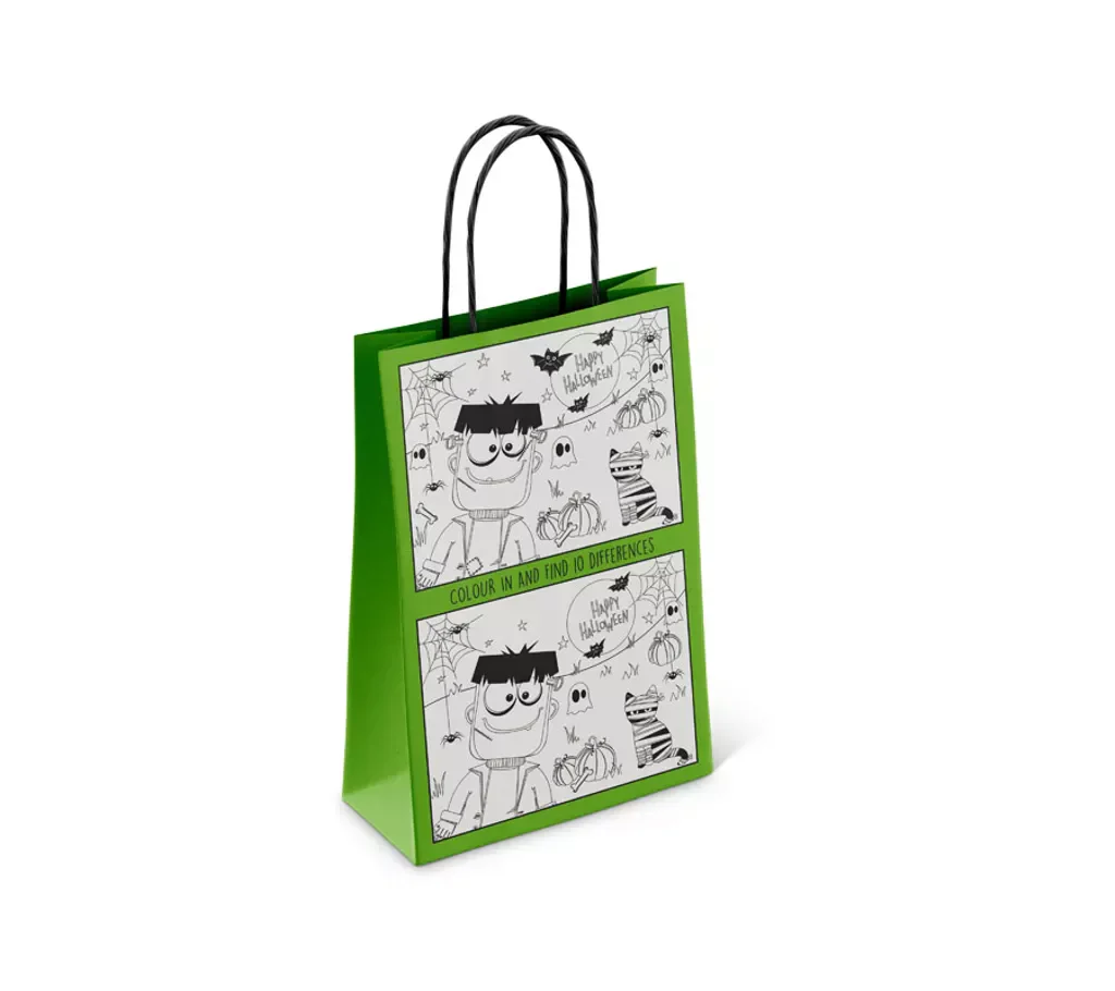 Halloween Paper Treat Activity Bags (Pack of 4) - Image 2