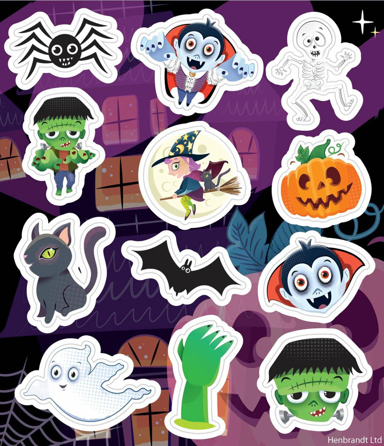 Halloween Sticker Sheets