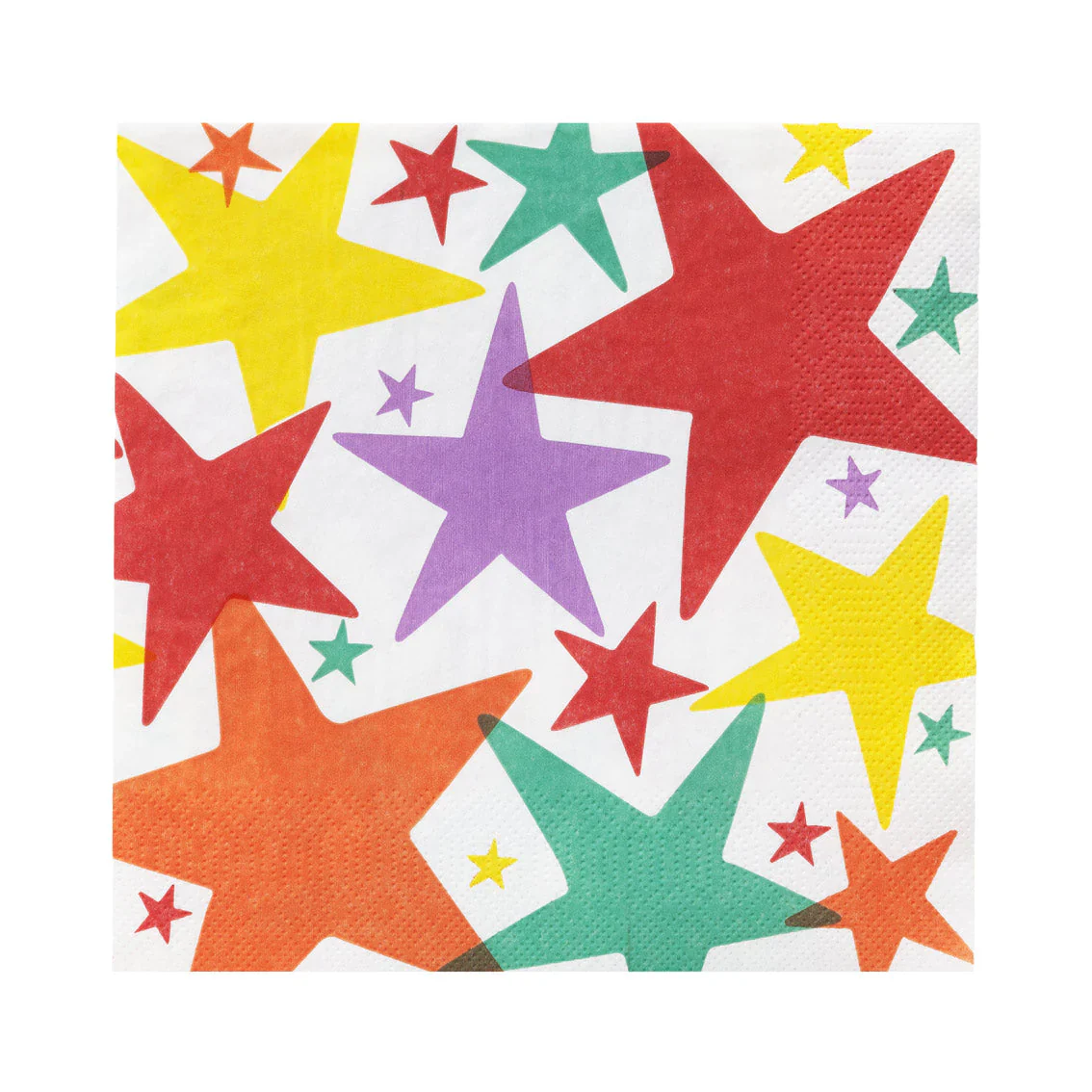 Happy Birthday Star Paper Napkins - 20 Pack - Image 2