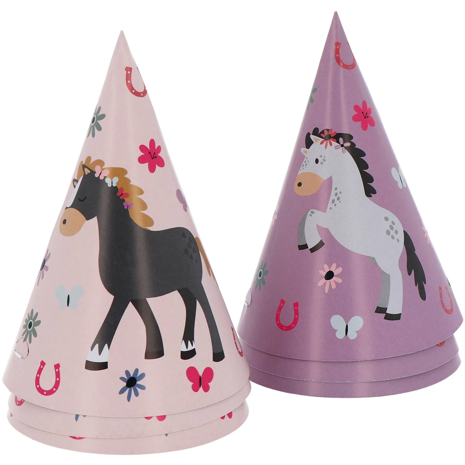 Happy Horse Party Hats  (Pack of 6)