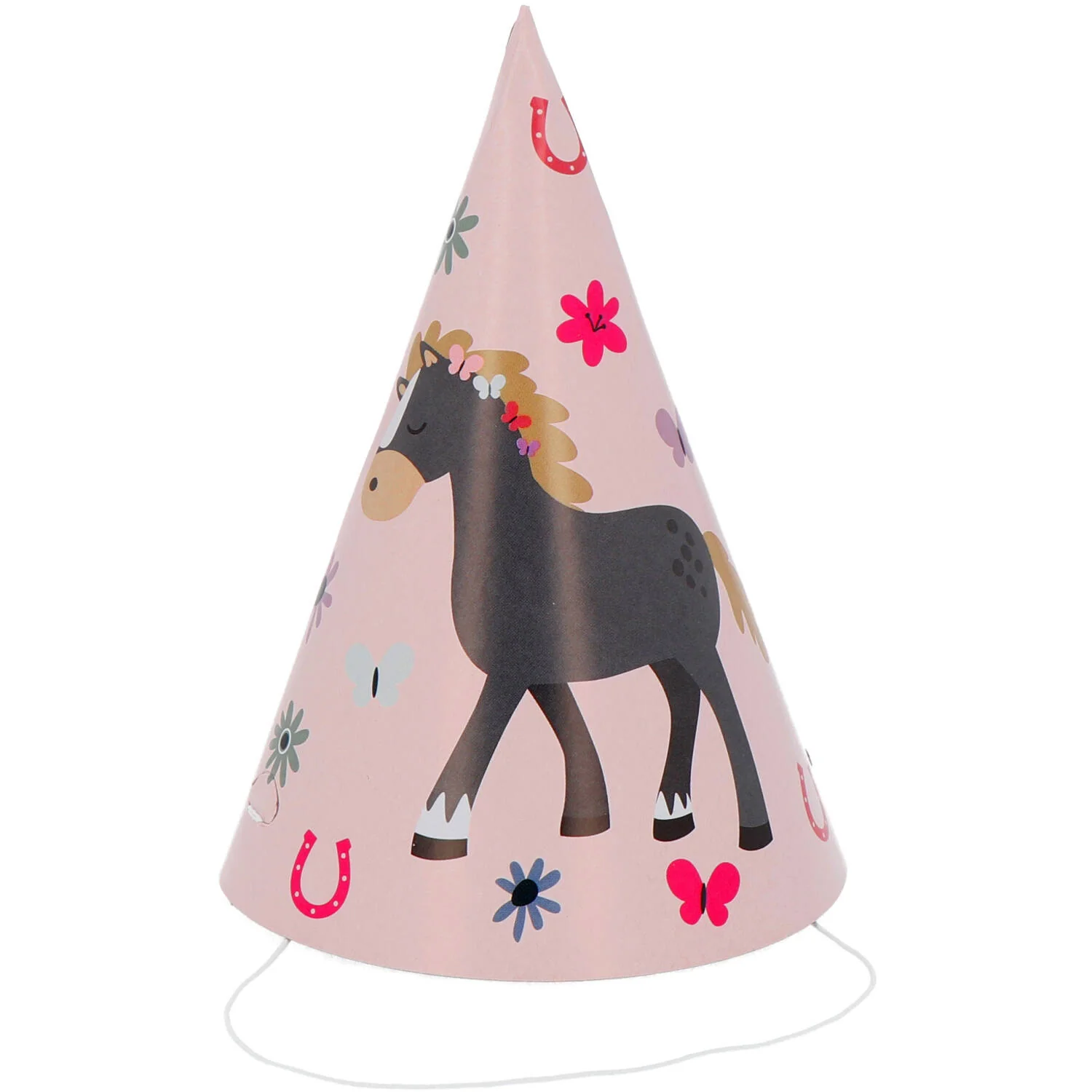Happy Horse Party Hats  (Pack of 6) - Image 2