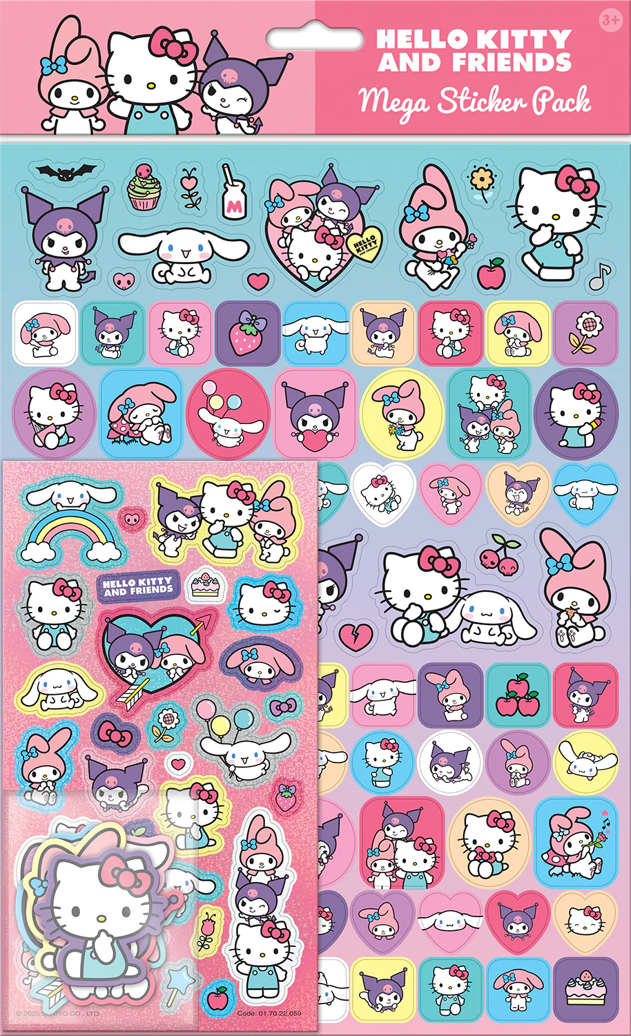 Hello Kitty and Friends Mega Sticker Pack - Image 2