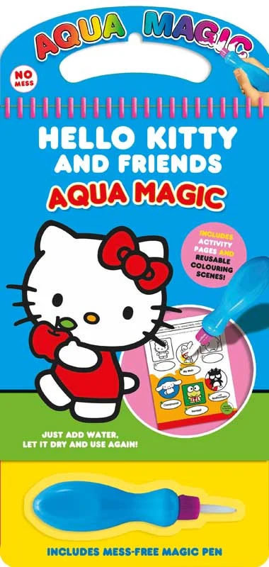 Hello Kitty Aqua Magic Colouring Book