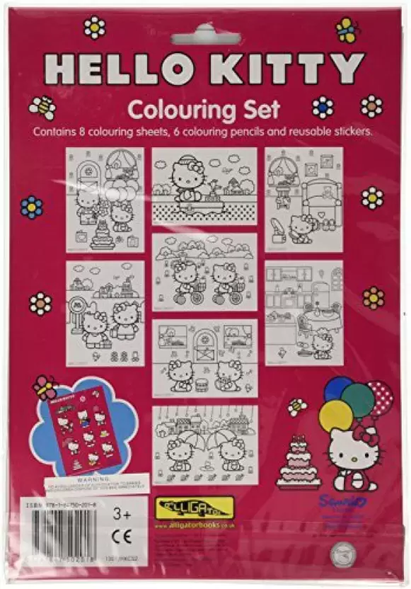 Hello Kitty Colouring Set - Image 2
