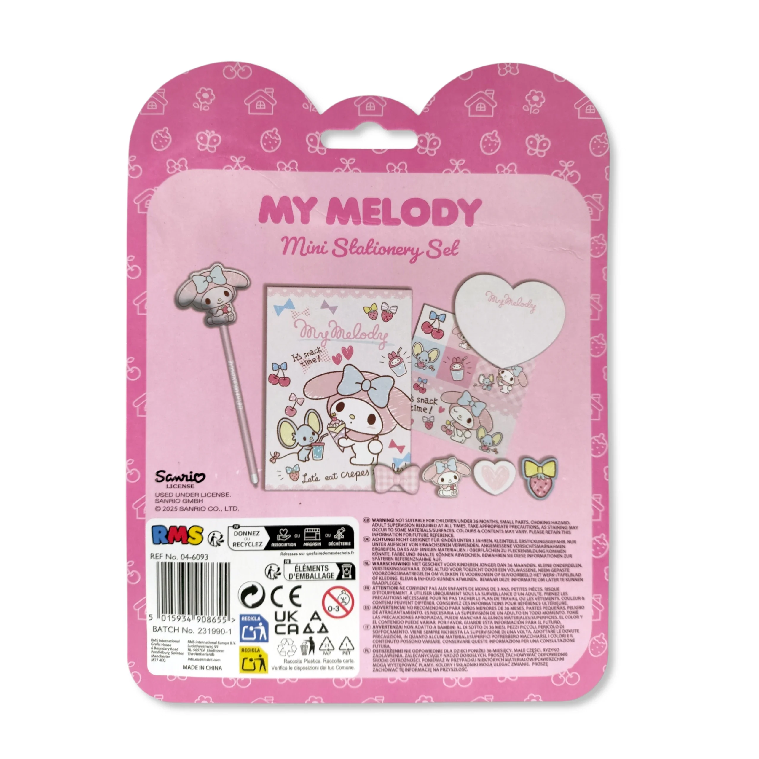 Hello Kitty & Friends Mini Stationery Set: Assorted - Image 5