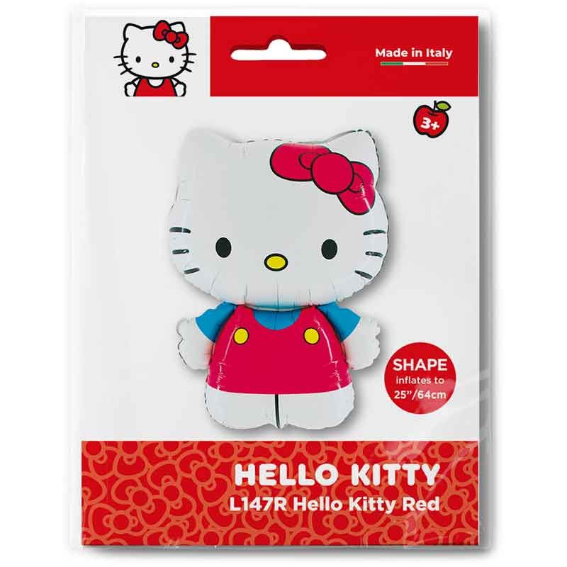 Hello Kitty Red Shaped Foil Balloon - Image 2