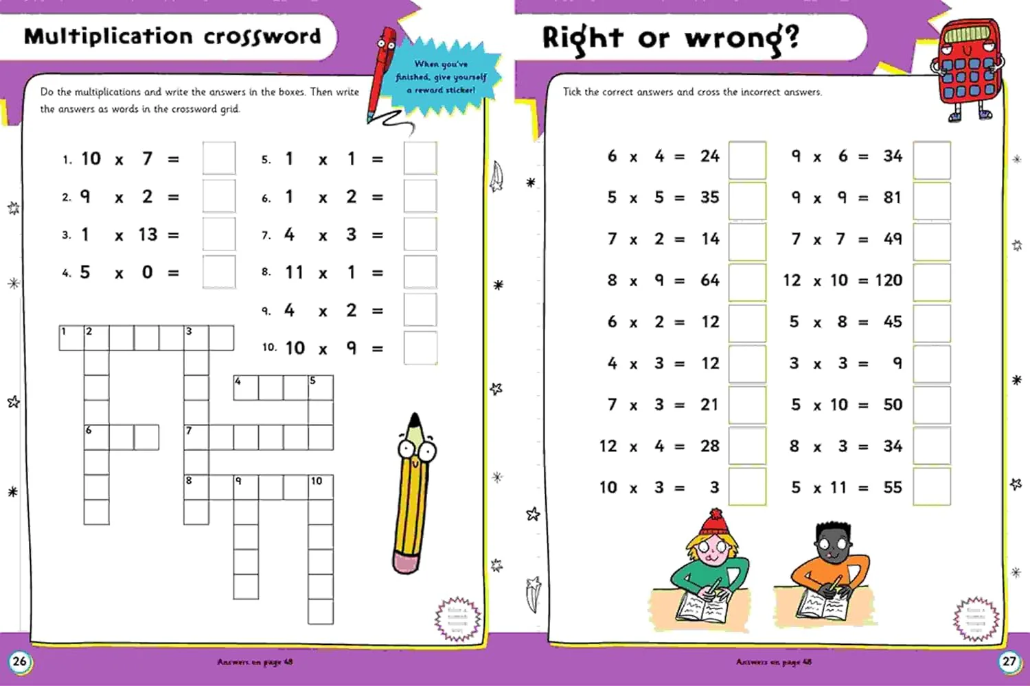 Help With Homework: Age 7+ Times Tables - Image 3