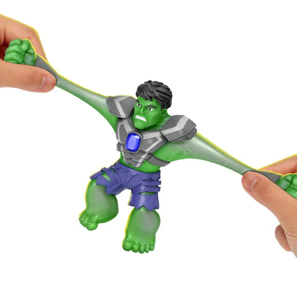 Heroes of Goo Jit Zu Incredible Hulk Infinity Armor Stretchy Action Figure Toy - Image 2