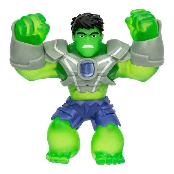Heroes of Goo Jit Zu Incredible Hulk Infinity Armor Stretchy Action Figure Toy - Image 3