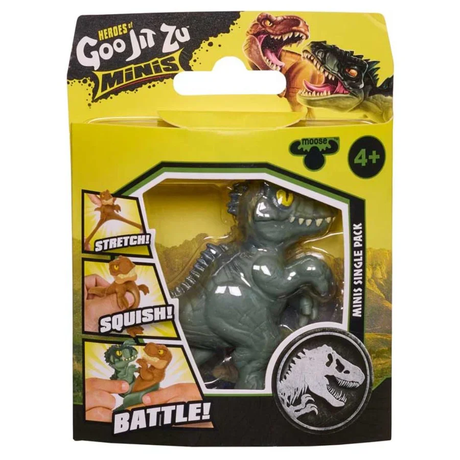 Heroes of Goo Jit Zu Jurassic World Stretchy Mini Dinosaur Toys - Image 3
