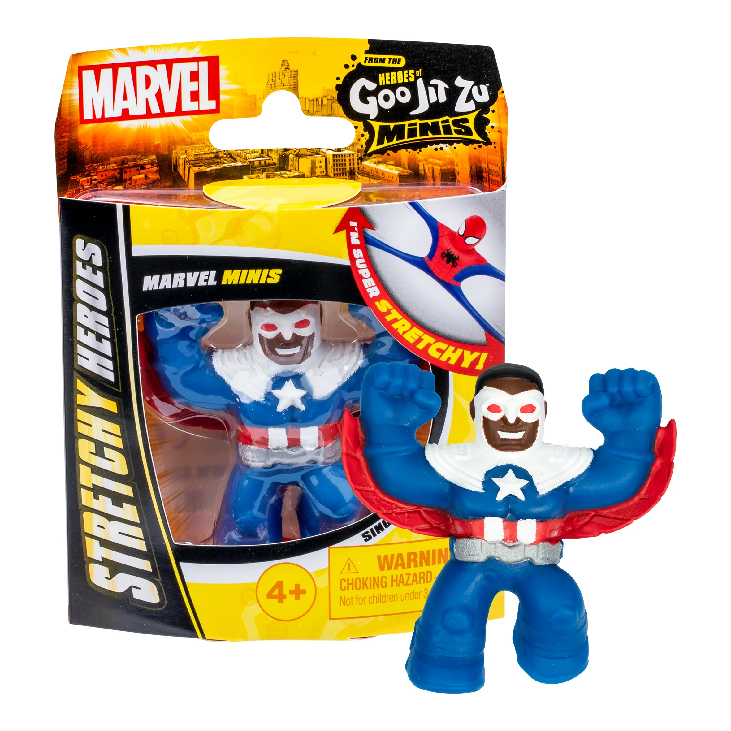 Heroes of Goo Jit Zu Marvel Stretchy Mini Action Figure - Image 2