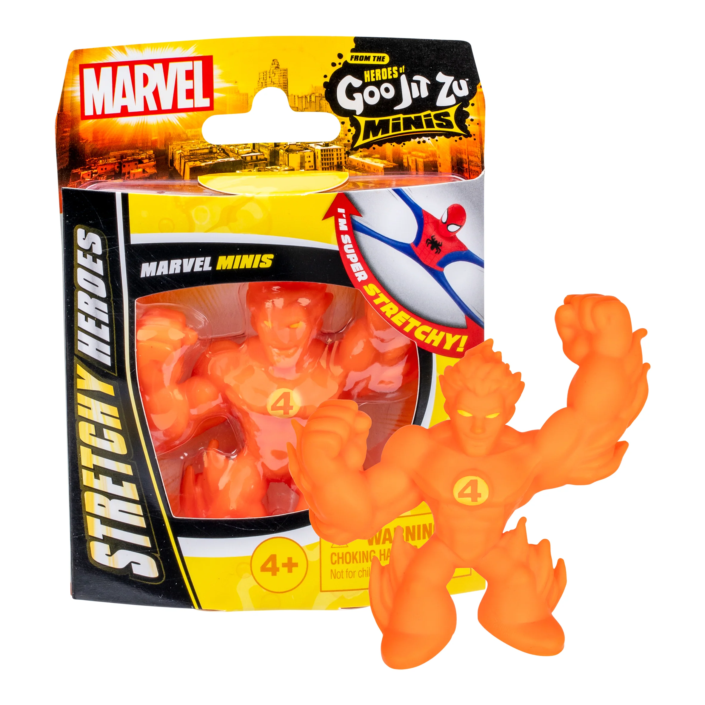 Heroes of Goo Jit Zu Marvel Stretchy Mini Action Figure - Image 3