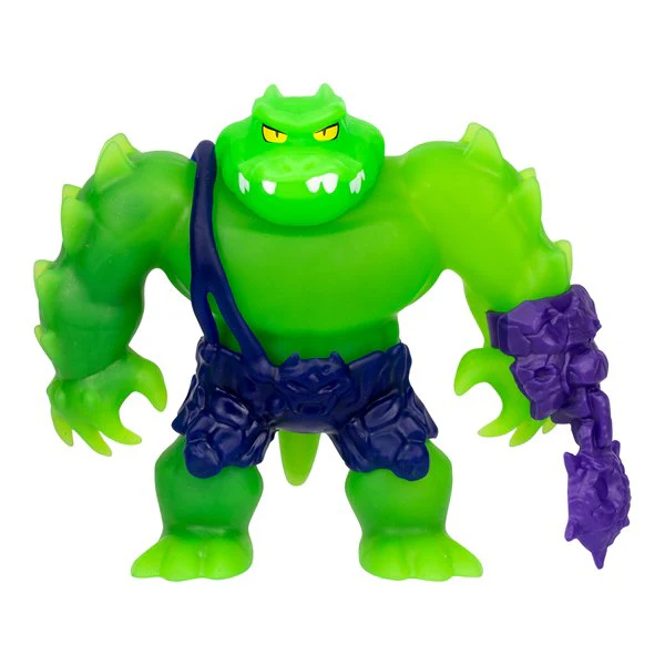 Heroes of Goo Jit Zu Meteor Madness Rock Jaw Stretchy Action Figure, 12 cm