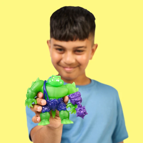 Heroes of Goo Jit Zu Meteor Madness Rock Jaw Stretchy Action Figure, 12 cm - Image 3