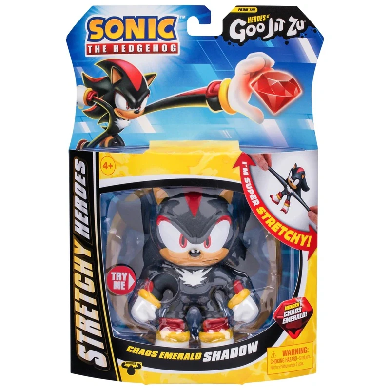 Heroes of Goo Jit Zu Sonic the Hedgehog Shadow Stretchy Action Figure, 10cm - Image 6