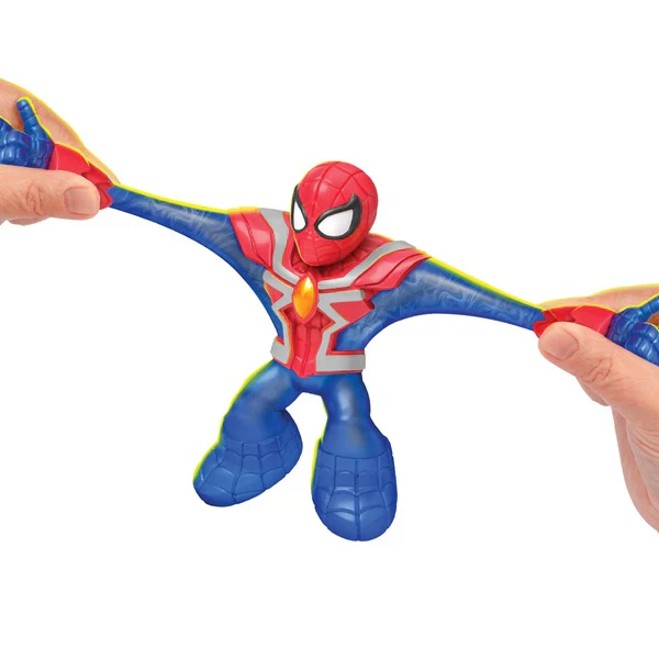 Heroes of Goo Jit Zu Spider-Man Infinity Armor Stretchy Action Figure Toy - Image 2